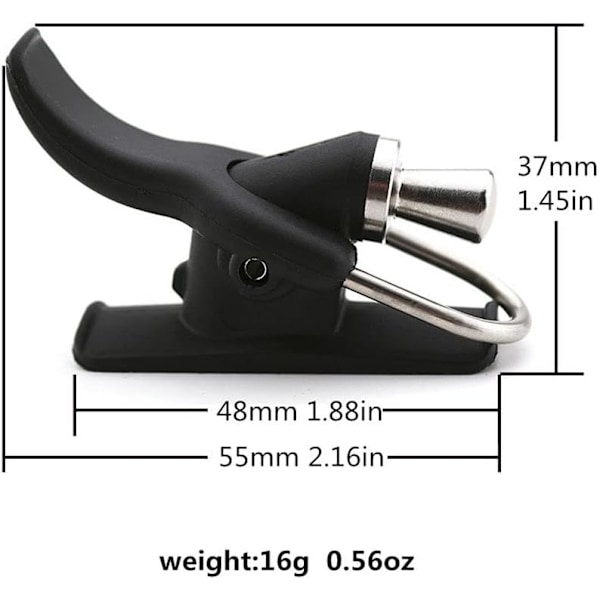 Klipp tumknapp surfcasting verktyg breakaway trigger fast spole