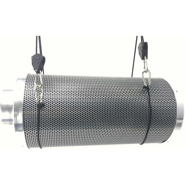 Sangle à Cliquet Corde 1/8 pouces Rope Ratchet Robuste Réglable， (2pcs)