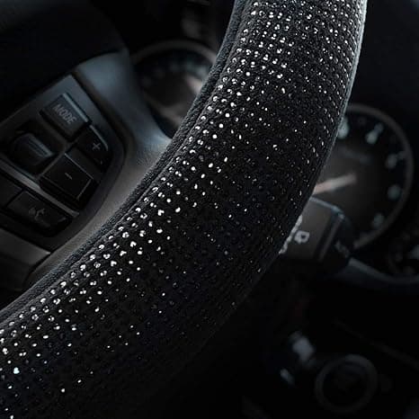 Bling Bling rattmuff med kristaller