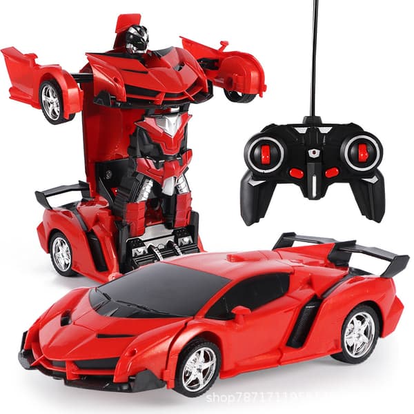 2 i 1 Transformasjon Rc Bil Robot Utendørs Sports Elektrisk Drift