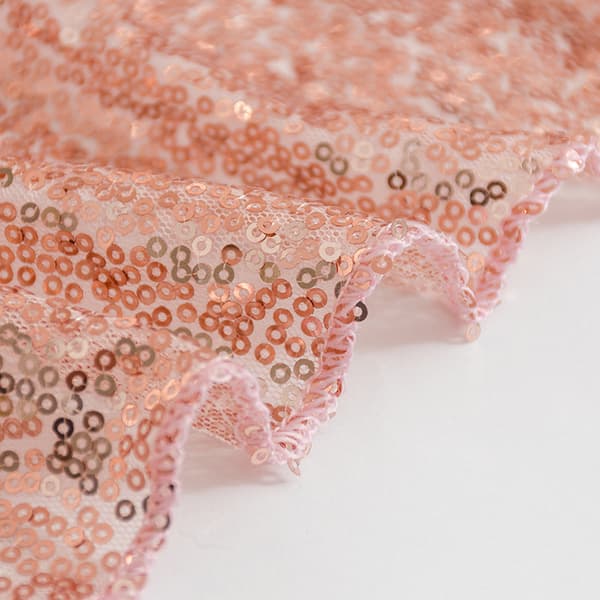 Glitter Sequin Bordsduk Deksel Rund Bordsduk Overlays Bryllup