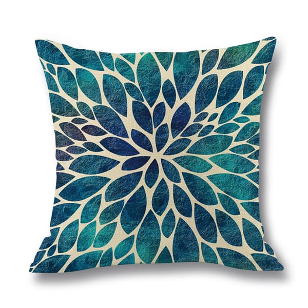 Set med 4 st linnekuddfodral, 45x45cm