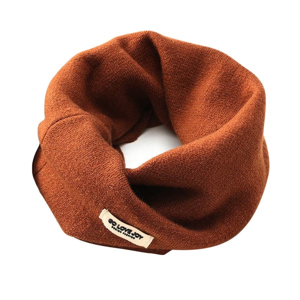 Enfärgad köldtålig mask-pullover-scarf för kvinnor under hösten