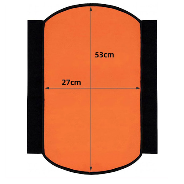 Elektrisk sykkelbatteri beskyttelse for innebygd batteri, universell passform, beskyttelse mot kulde og smuss, batteri beskyttende deksel 27*53cm