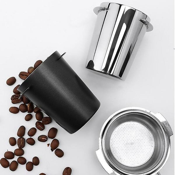 Tillbehör till kaffemaskin Kaffeemätskopa för espressomaskin Ek43, svart 51 mm