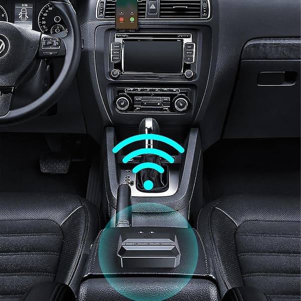 Bluetooth 5.3 Trådløs Lyd Sender Mottaker HiFi Musikk Adapter AUX RCA NFC