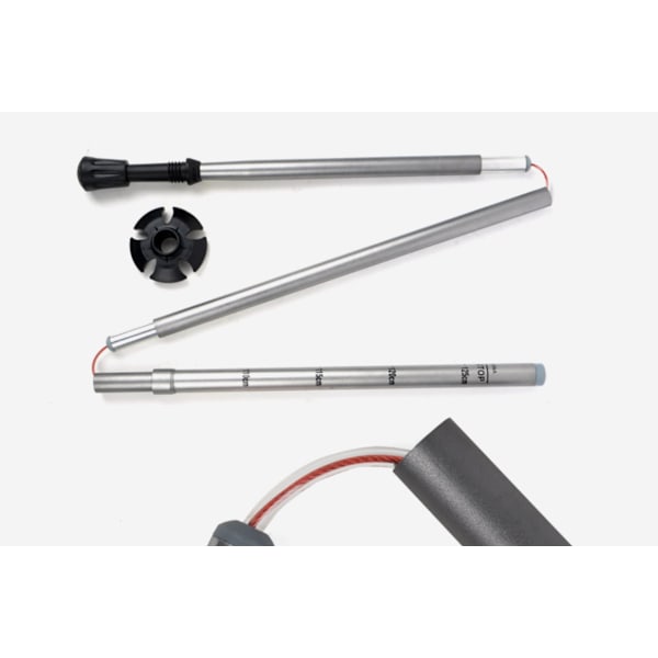 Trekking Pole Vandrestave 7075 Aluminium Foldbar, Justerbar, Ul