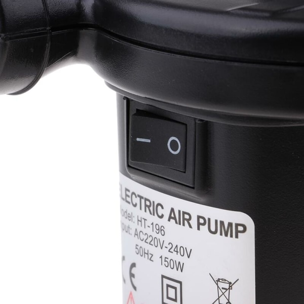 Elektrisk pumpe Oppladbar luftpumpe Elektrisk pumpe for oppblåsbare