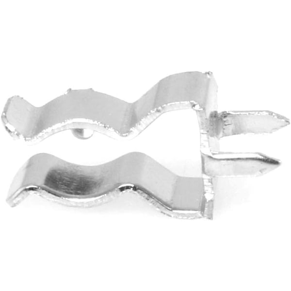 Gebildet 100 stk. 5*20mm Sikringsklemme Messing Fortinnet Sikringsholder Klemme 5x20mm Glas Keramisk Rør Hurtig Sikring