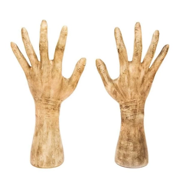 Solar Devil Hand Claw Resin Ornament Halloween Dekorasjon