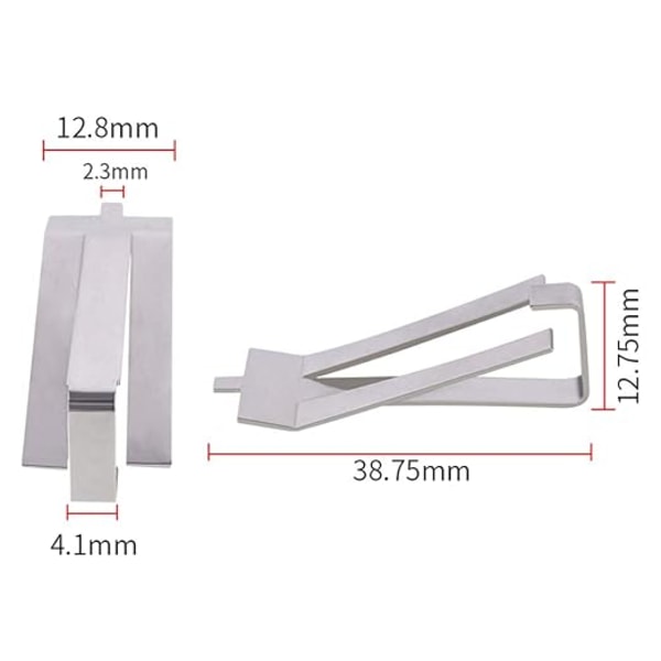 4 st Fjäderklämmor för 3D-skrivare Ender 3 Pro Ender 3S Ender 5 Pro CR-20 PRO CR-10S Pro