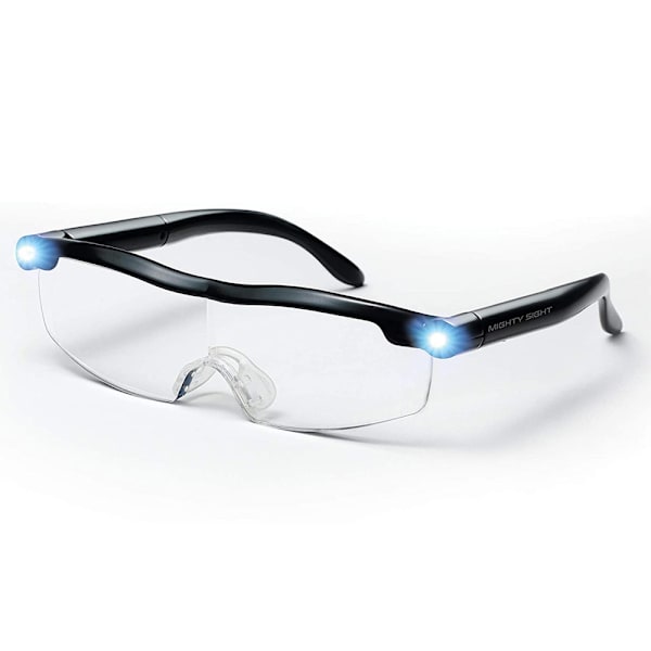 2 LED-lys, læsebriller, håndfri blåt lysfilter Readi