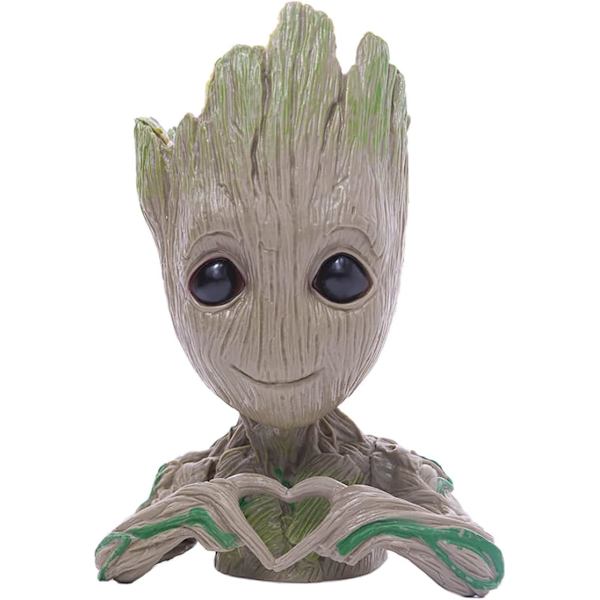 Groot Treeman blomkruka, söt blomkruka, pennhållare,