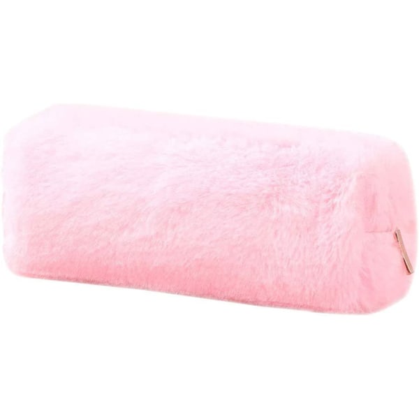 Pehmoinen kynäkotelo - 1 pehmoinen kynäkotelo - Ihana meikkipussi teini-ikäisille, tytöille, pojille, opiskelijoille（Pink）