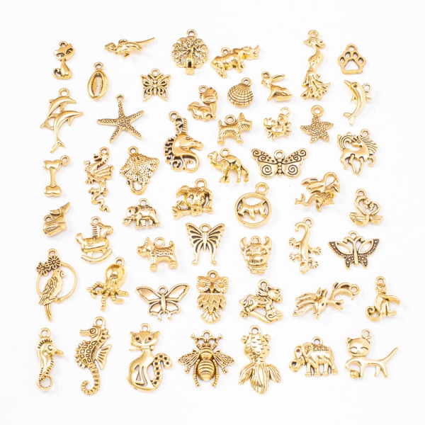3D sommerfugl vægdekoration 50 stk guld sommerfugle dekorationer til sommerfugle fødselsdag