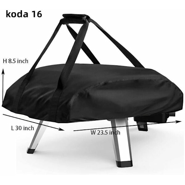 koda 16 3023.58.5 tuuman pizzauunin suojus vedenpitävä säänkestävä o