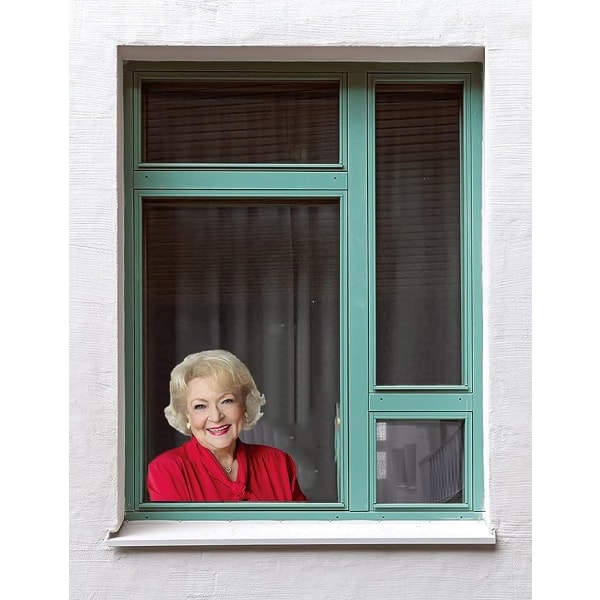 Betty White -auton ikkunatarra Hauska tarra auton ikkunatarra (