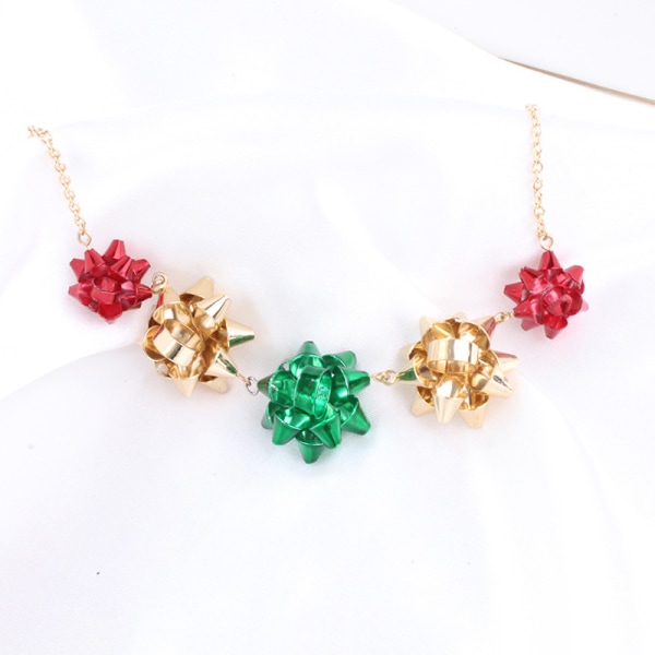 1pc Christmas Necklace for Women Festive Xmas Necklace for Girls