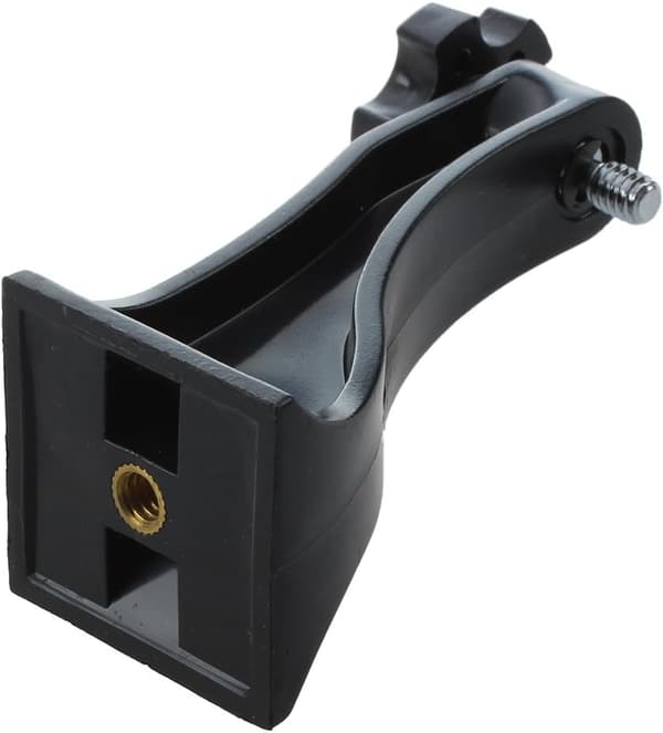 1 stk. kikkertstativadapter standard tilbehør sort