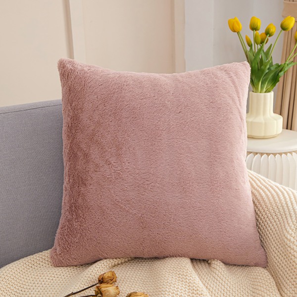Dekorativa korduroy kuddfodral dekorativa granuler soffkuddar dekorativa kuddar kuddfodral soffkudde överkast kuddfodral dekorativa kuddar för soffa vardagsrum set om 2 45x45 cm (rosa)