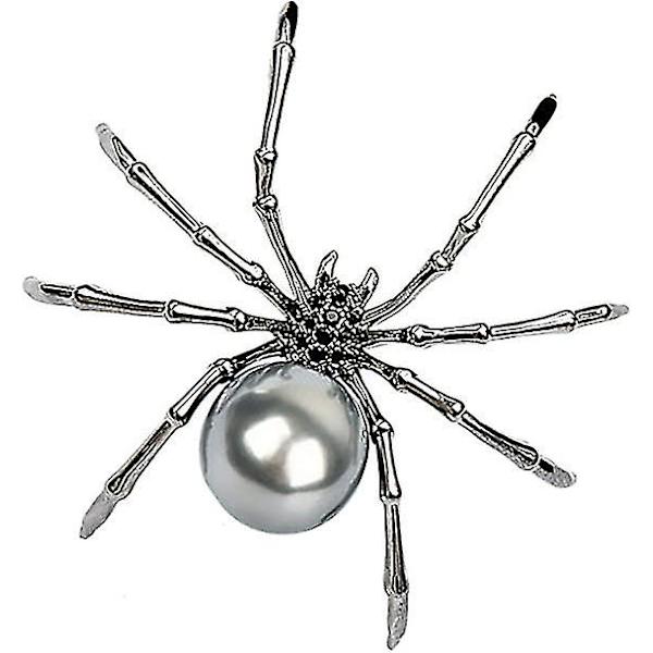 Spindelbrosch Häxa Häxa Smycken Halloween Pin 2st