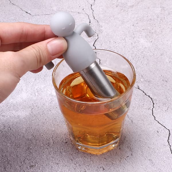 2-pack fint nät teinfuser löst teinfuser med silikonhandtag