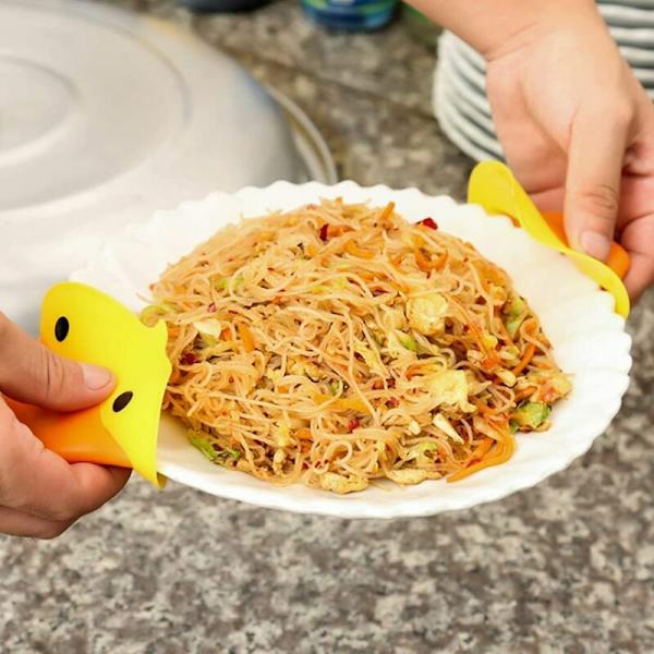 Silikone grydelapper, sjove og søde grydelapper til køkkenhandsker,