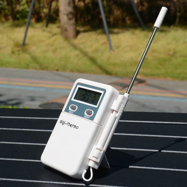 Bærbar digitalt termometer med probe og skjerm -50° +300°c