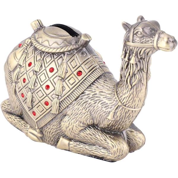 Metallkamel Spargris Spargris Spargris Spargris Pot Spargris