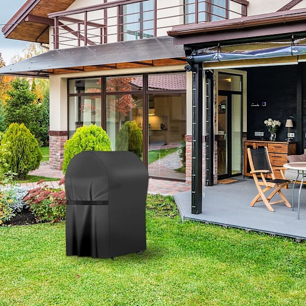 Grilltrekk, Gassgrilltrekk, Holdbar 210D Oxford Presenning for Weber, B