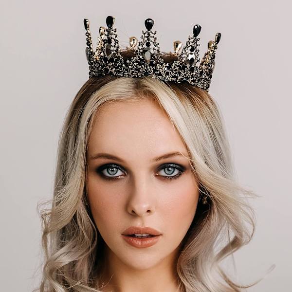 Barokke kroner for kvinner Dronningkrone Gotisk tiara