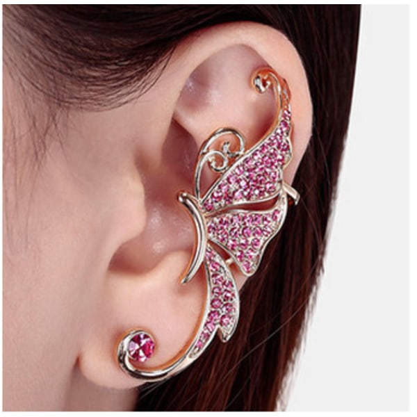 Diamond Butterfly Earrings Earrings Earrings Ear Clips Earrings Earrings Women