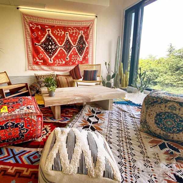 Douceur d'intérieur Décor Line COZY Rektangulær duk Sans 9