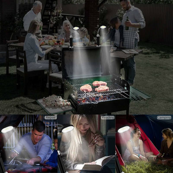 Grill Lys, 2 stk LED Grill Lys Super Bright Arbeidslys