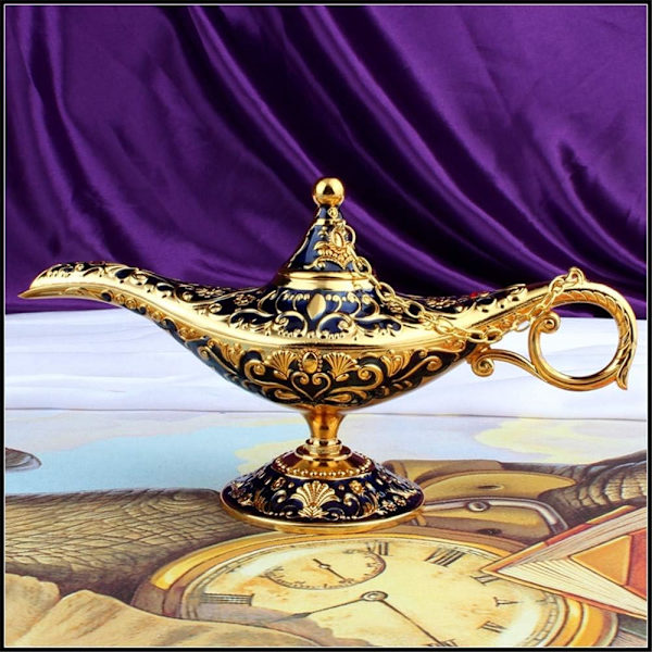 Aladdin taikalamppu - Klassinen vintage-kokoelma taikalamppu