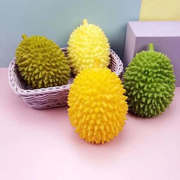 Simulering Durian Dekompression Leksak, Anti-Stress Leksak Elastisk Bra