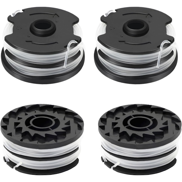 Skæretrådsspole til Parkside PRTA 20-Li A1/B1/B2/C3, PRT 300 A1, PRT 550 A1/A3, diameter: 1,6 mm, længde: 8,3 m, spole TLP-01 (4 spoler + 1