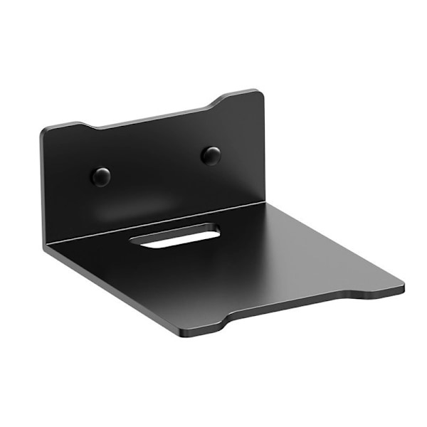 Högtalarväggfäste, Universal Högtalarstativ, Högtalarstativ för Bar, Bio, Hem, Hemmabio Högtalarstativ, Svart Högtalarstativ, 14,5 * 12 * 6 cm