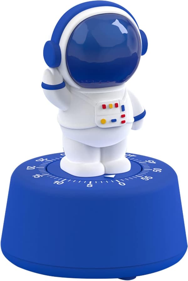 Cartoon Timer Kids Cute Kitchen Timer, Astronaut Learning Managem