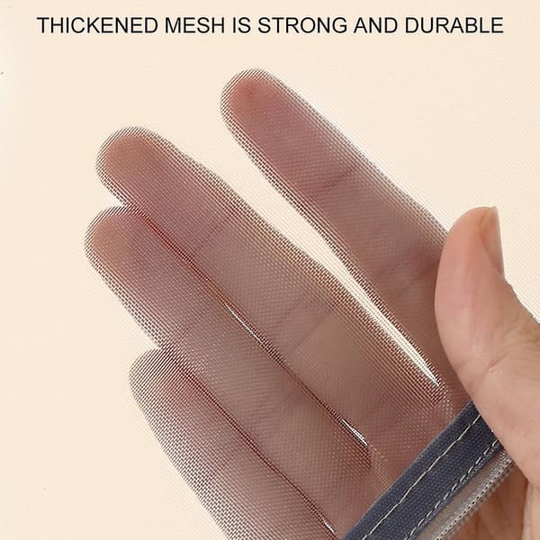 2 stk. Mesh Makeup tasker - Bærbare Makeup tasker med lynlås (S)