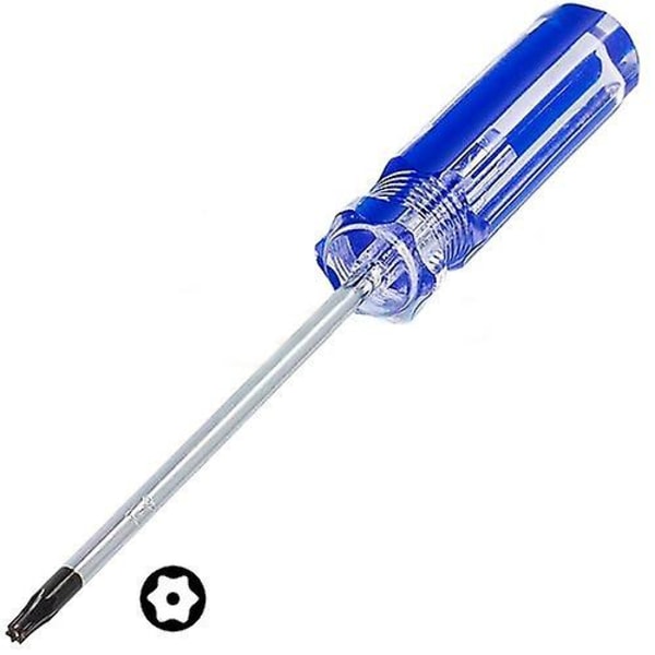 Manuaalinen Torx T8 -ruuvimeisseli reiällä