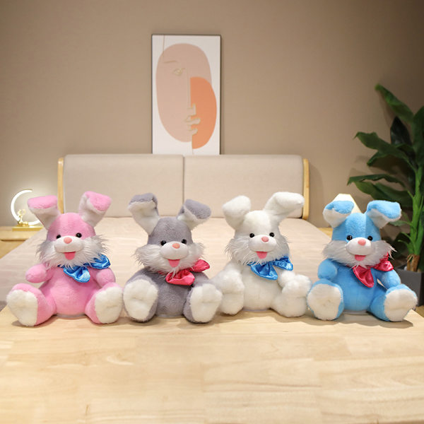 Pratsom kanin bamse bamse for småbarn gjentar hva