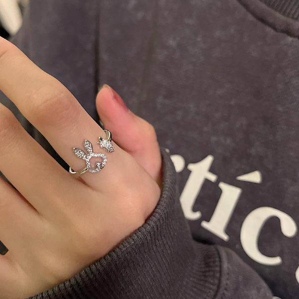 Sød kanin og gulerod ring