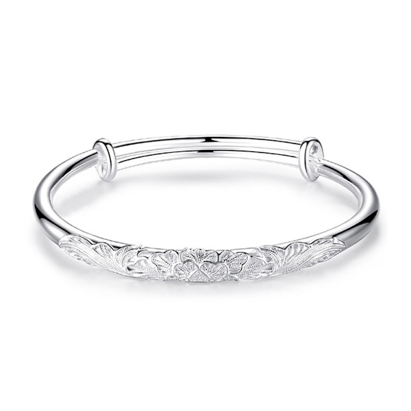 Nytt mode kvinnors charm armband justerbar bangle, 1 st
