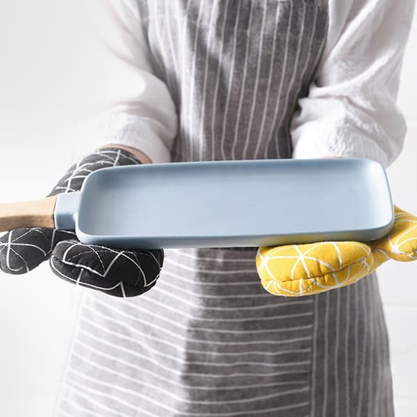 2 st Ugnshandskar Grillhandskar Halksäkra Matlagningshandskar För Matlagning