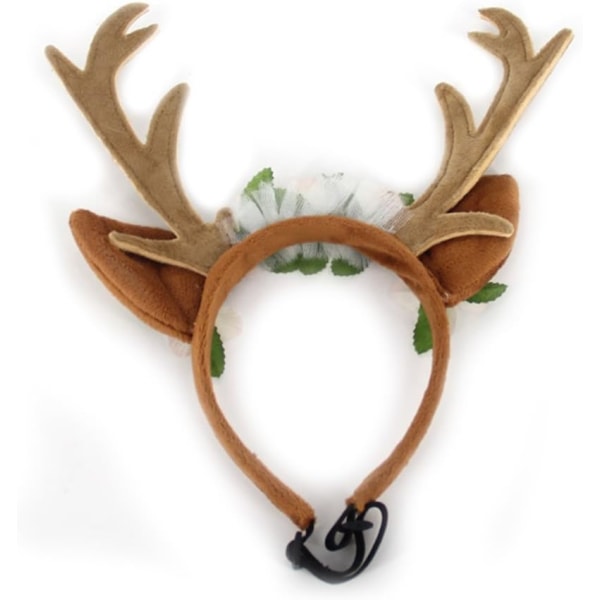 Chien wapiti cerf bois renne chapeau chien chat animal de compagn