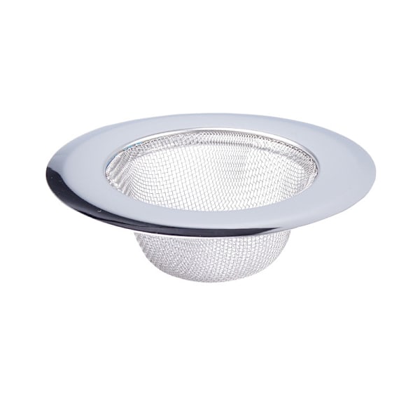 2 stk. silfilter i rustfritt stål, 7,8 cm avløpsfilter, vaskefilter, vaskefilter, kjøkkenvaskefilter