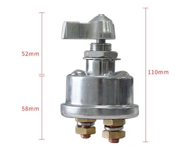 1 stk. Racing Power Switch Batteri Switch For Bil Batteri Switch For Trailer