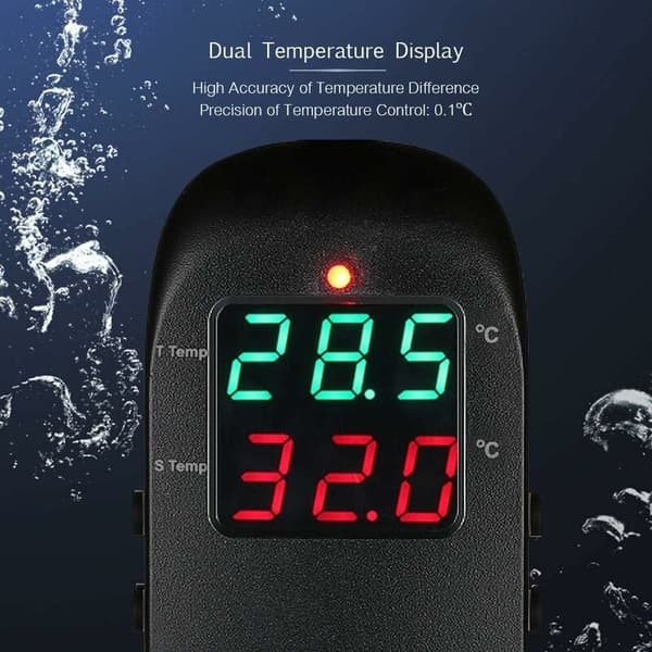 Mikrocomputer Digital Temperaturregulator - Elektronisk Termostat med LCD-Skærm
