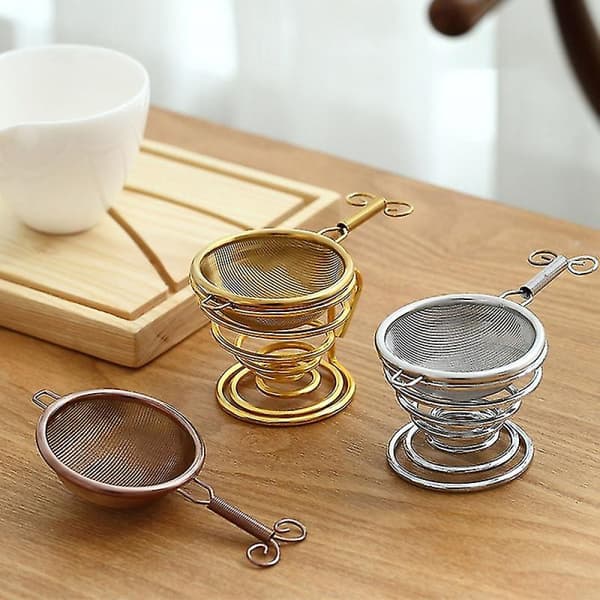 Varmebestandig te-sil med luktfri, rustfri japansk stil te-diffusor for husholdningsbruk